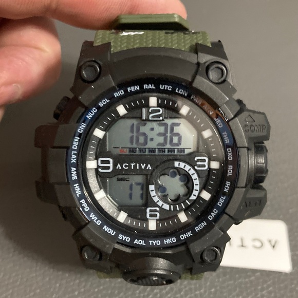 Ativa Other - Activa Endurance X Invicta Men's Digital Watch - 54.5mm.Camo Green (ACW435-004)